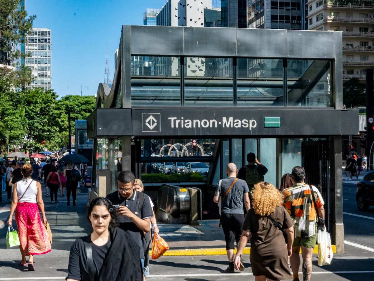 Avenida Paulista no Jardim Paulista, São Paulo