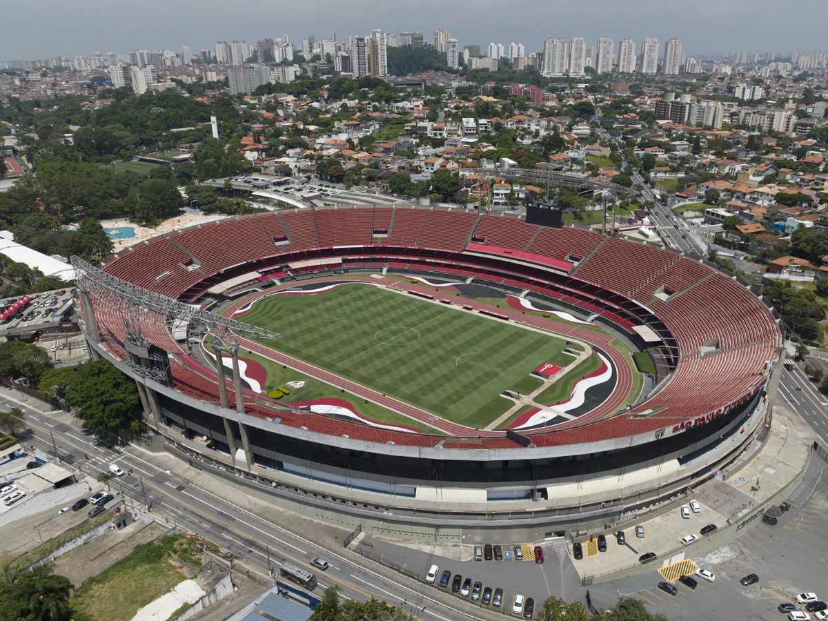 Estádio do Morumbi no Morumbi, São Paulo